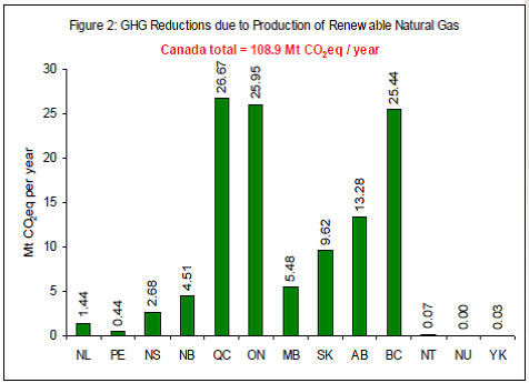 Le marché mondial de la digestion anaérobie: potential de réduction des émissions de gaz à effet de serre de la production du gaz naturel renouvelable