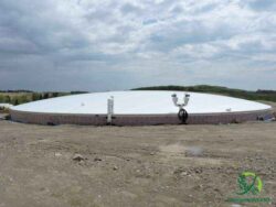 12 000m3 - Lagoon - Biogas Digester in New Brunswick