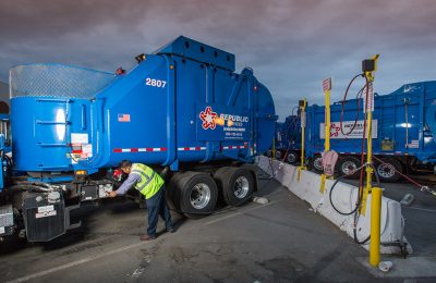 Republic Services a relancé son pari sur le GNC comme carburant pour ses camions