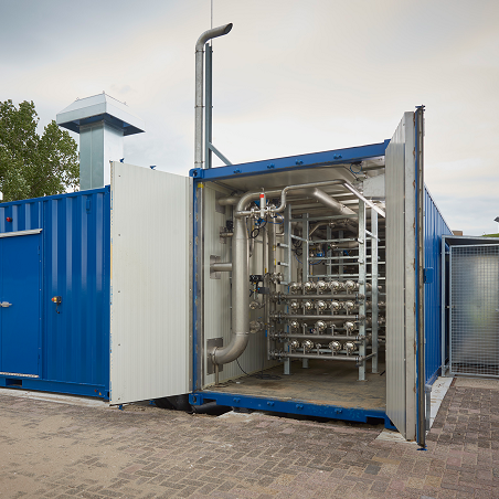 Raffinage du biogaz par HoSt