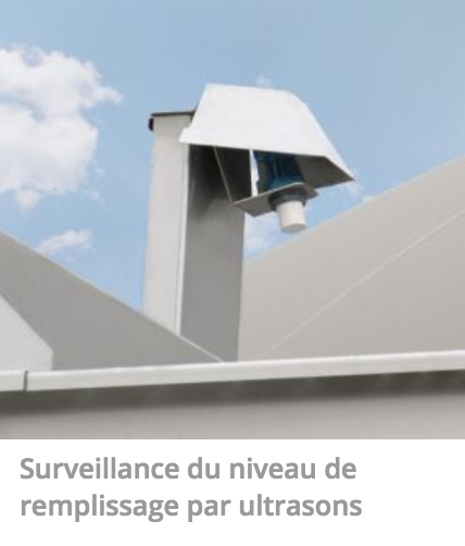 Surveillance du niveau de remplissage par ultrasons