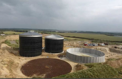 building stages of a digester