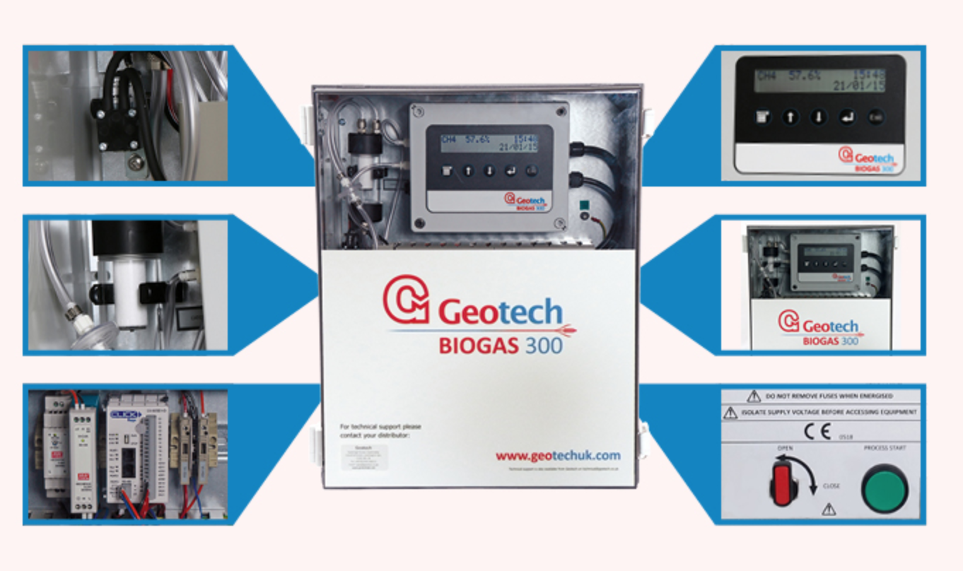 GEOTECH - Biogas 300 fixed biogas analyser
