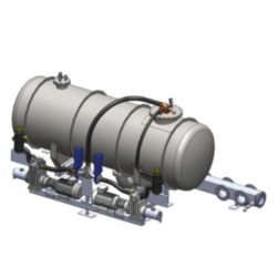 BIOGAS PLUS - Vacuum Pressure Tank: pump system
