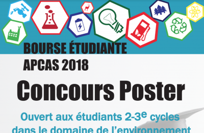 Bourse APCAS 2018 – Concours d’affiches 1500$ à gagner