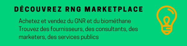 RNG Marketplace: Achat et vente de GNR