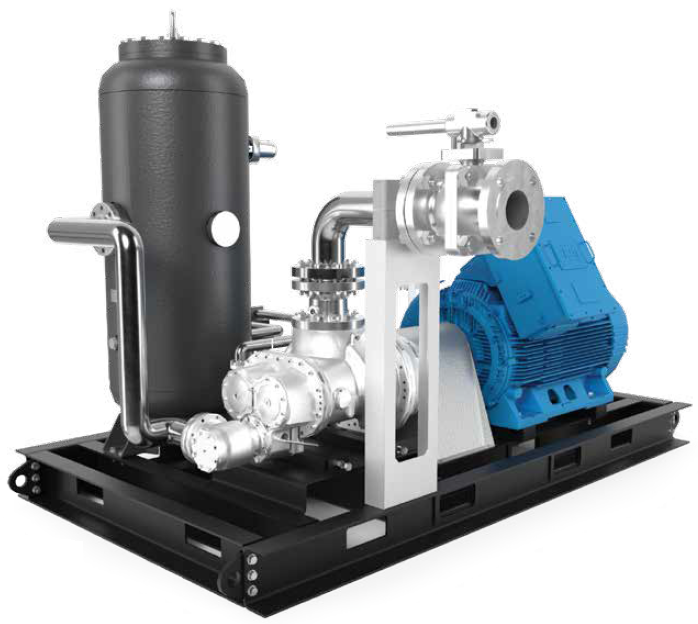 BAUER GRU® 76 Gas Recovery System example