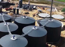 Photo du réservoir de digesteur phare par Schumann Tanks - Fournisseurs technologies biogaz